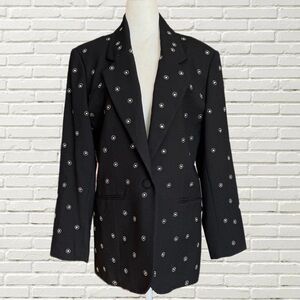 Focus 2000 embellished vintage blazer. Size 4